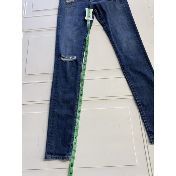 Adriano Goldschmied Jeans Womens Size 24R Blue Denim Farrah Skinny High-Rise - Picture 3 of 7
